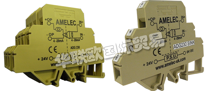 英國AMELEC公司的產(chǎn)品主要有：英國AMELEC變送器、AMELEC放大器、信號分離器、跳閘放大器、脈沖發(fā)生器、RTD分離器電流表、發(fā)射器、換能器、行程放大器、信號分配器、信號隔離器、信號轉(zhuǎn)換器、面板儀表、高壓信號變送器、電位器變送器、電流傳感器、電壓傳感器、直流電流變送器、接觸式中繼器、多通道信號隔離器、可編程信號隔離器、指示器、電源。